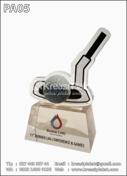 Plakat Akrilik Golf Badak LNG