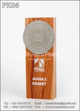 Plakat Kayu Basket Pam...