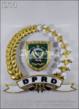 Logo Logam Timbul DPRD