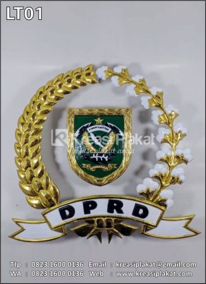 Logo Logam Timbul DPRD