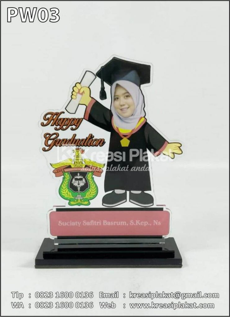 Custom Plakat Wisuda Akrilik Kreasi Plakat 9451