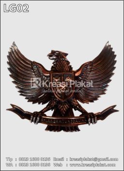Lambang Garuda Pancasila Tembaga