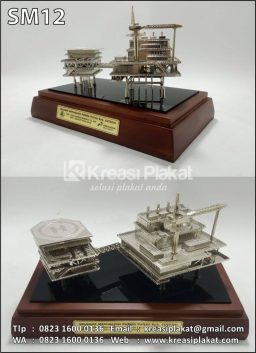 Miniatur Rig Offshore Pertamina