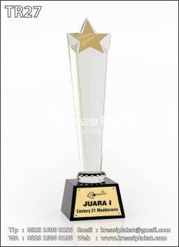 Piala Award Model Bintang