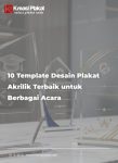10 Template Desain Plakat Akrilik Terbaik untuk Berbagai Acara (2026)