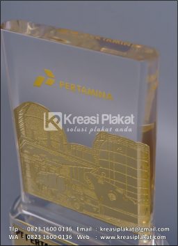 Plakat Resin PT Pertam...