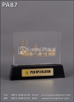 Plakat Akrilik PLN UP3...