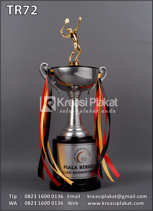 Trophy Bergilir G3AD Badminton Club