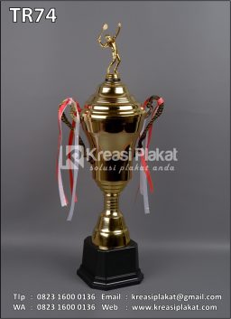 Piala Badminton Kuning...
