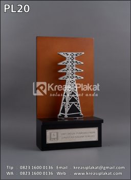 Plakat Logam Tower PLN