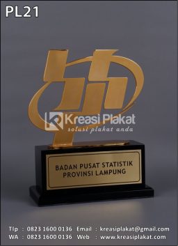 Plakat Logam BPS Lampu...