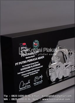 Plakat Penghargaan PT ...