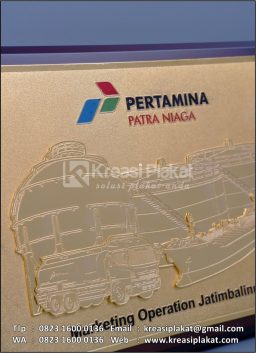 Plakat Kayu Pertam...