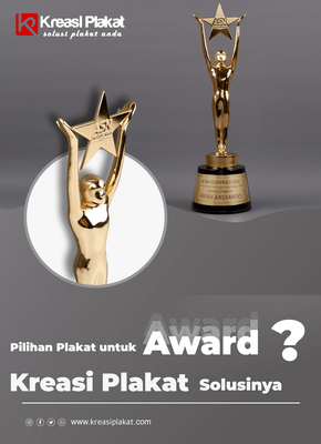 Read more about the article Pilihan Plakat untuk Award Menarik, Jangan Sampai Kehabisan!