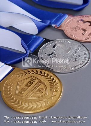 Detail Medali Turnamen Badminton PB Karya Buana Raya
