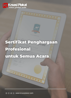 Read more about the article Sertifikat Penghargaan Profesional untuk Semua Acara