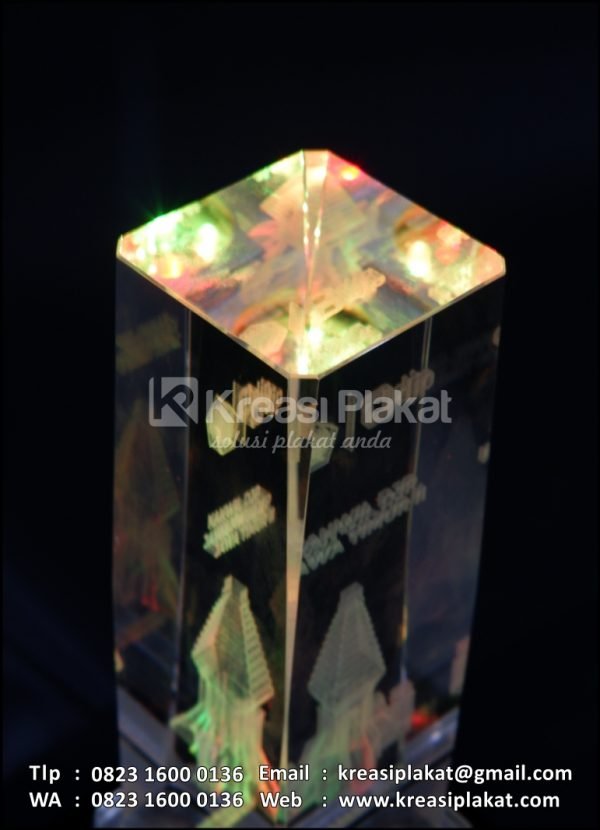 Detail Plakat Kristal Candi Bajang Ratu | DJP Jawa Timur