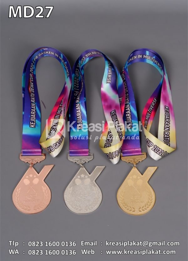 Medali Kejuaraan Ratu Dewa Cup 2022
