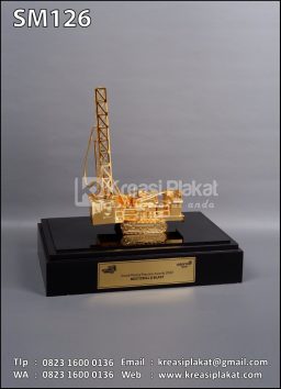 Souvenir Miniatur Blasting Drilling Rig