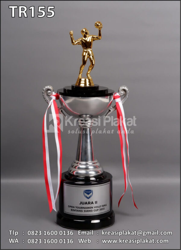 Piala Juara Open Tournament Volly Ball Bintang Siang Cup