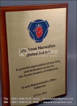 Plakat Kayu Scania
