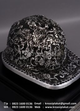 Souvenir Helm Ukir PKB BP Berau Ltd