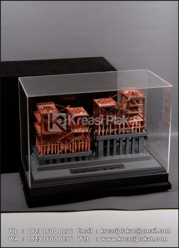 Box Souvenir Miniatur Smelter PT Freeport Indonesia