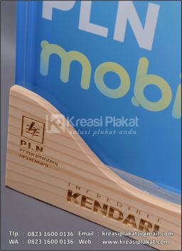 Plakat Akrilik PLN UP3...