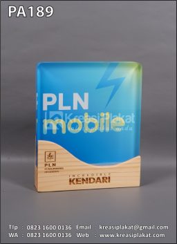 Plakat Akrilik PLN UP3...