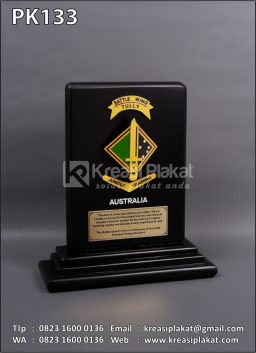 Plakat Kayu Battle Win...