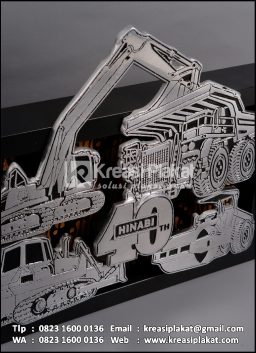Plakat Logam HINABI 40...