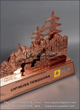 Plakat Logam PLN UIP N...