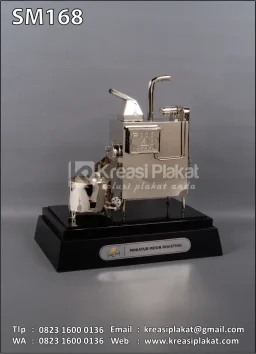 Souvenir Miniatur Mesin Roasting Cocoa Land Bali