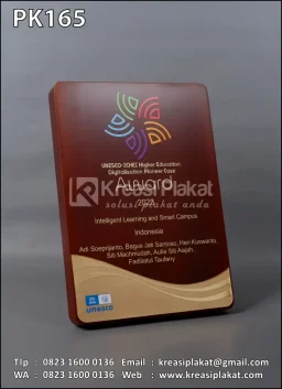 Plakat Kayu Unesco...