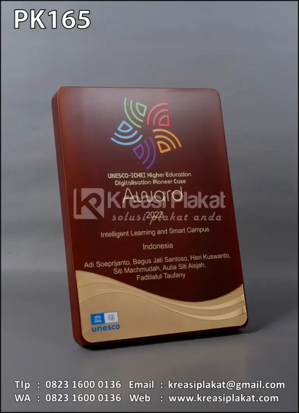 Plakat Kayu Unesco Award