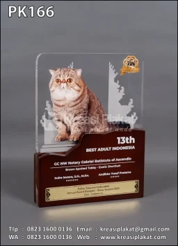 Plakat Kayu Feline Fan...
