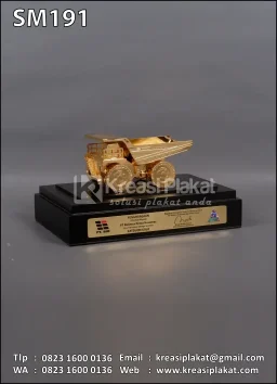 Souvenir Miniatur Dump Truck PT BIB