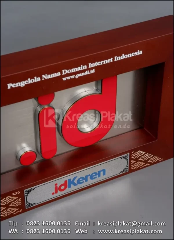 Detail Plakat Logam id Pengelola Nama Domain Internet Indonesia