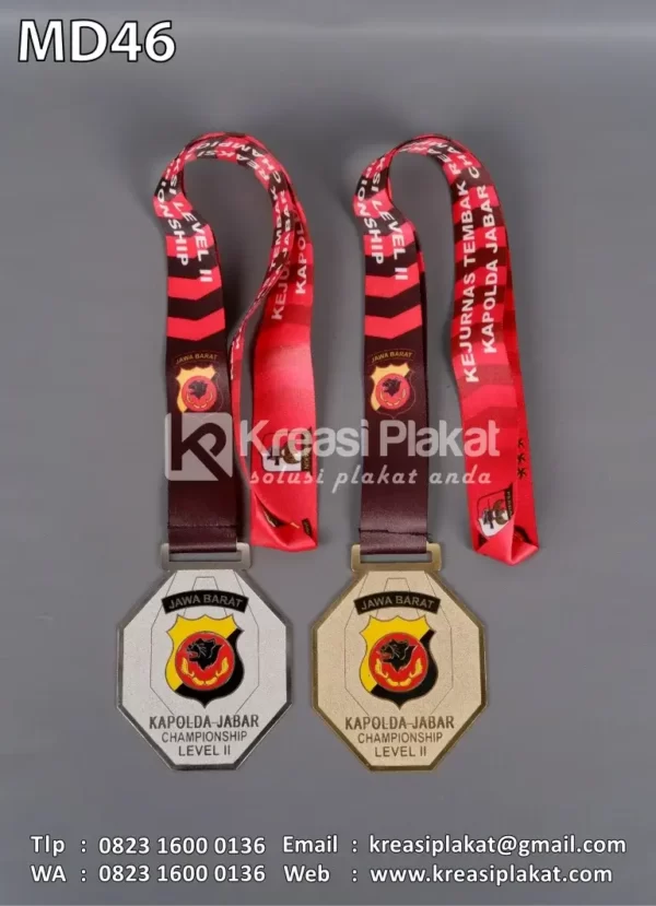 Medali Kejuaraan Tembak Reaksi Championship Level II
