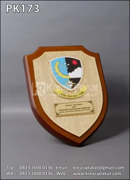 Plakat Kayu Satuan Rad...
