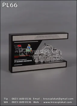 Plakat Logam Aluminium...
