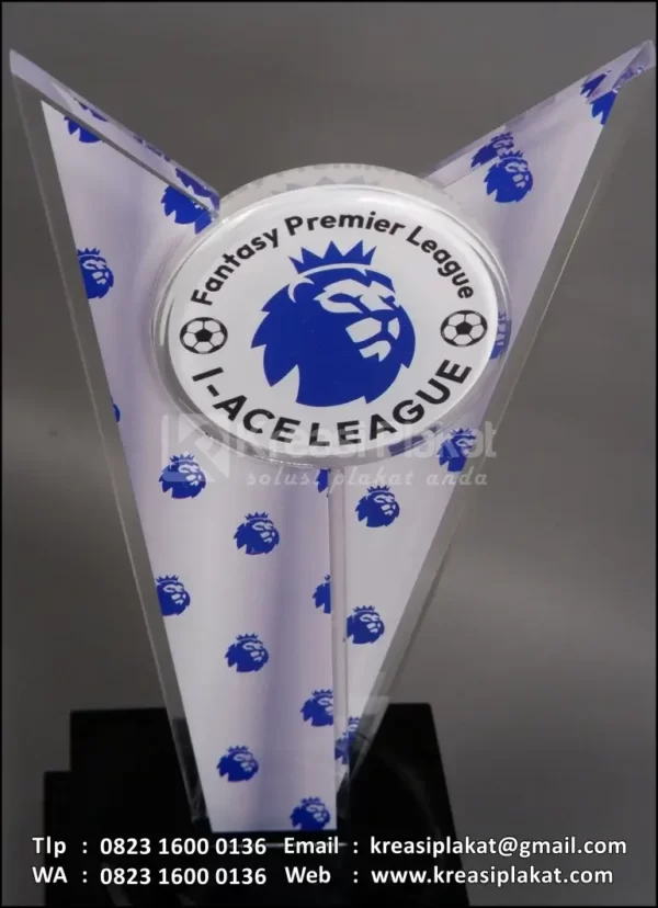 Detail Piala Akrilik I ACE Fantasy Premier League