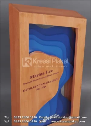Plakat Kayu Marina Lee Memorial Visual Arts Music Award