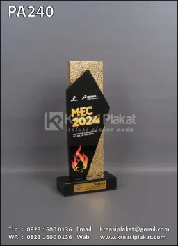 Plakat Akrilik MEC 2024 Pertamina Hulu Mahakam