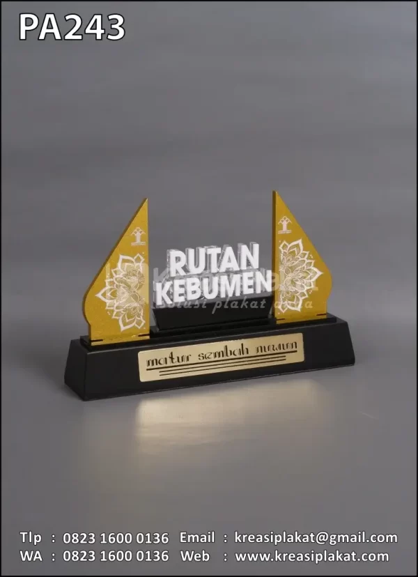 Plakat Akrilik Rutan Kebumen