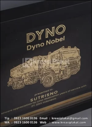 Plakat Kayu Dyno Nobel