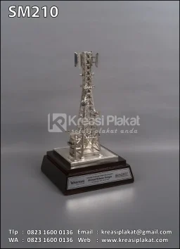 Souvenir Miniatur Tower Telkomsel
