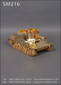 Souvenir Miniatur Tank Geschutzwagen 34