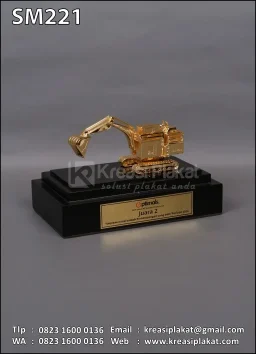 Souvenir Miniatur Excavator Komatsu PT Mandiri Intiperkasa