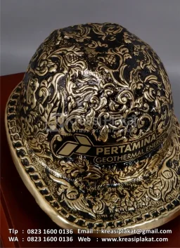 Helm Ukir Pertamin...
